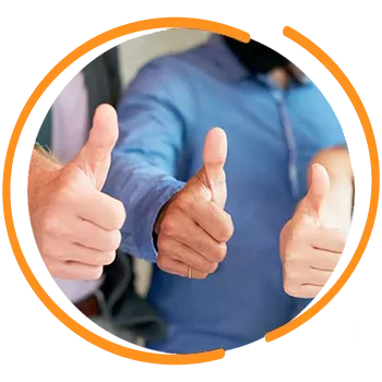 Pulgares hacia arriba